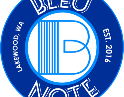 Bleu Note Lounge Branding