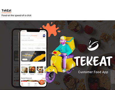 TekEat | Food Delivery Customer Mobile App