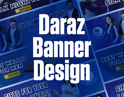 Daraz ad banner / e-commerce website page