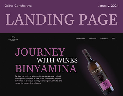 Winery | Landing Page