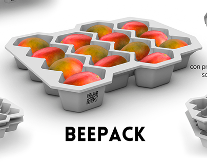 BEEPACK: Molded pulp tray