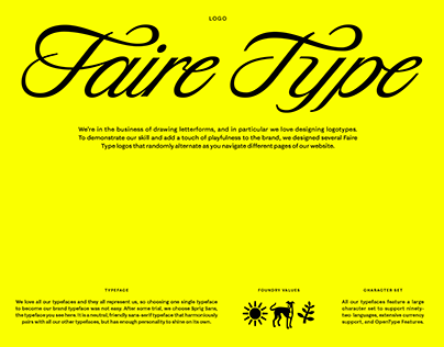 Faire Type Foundry