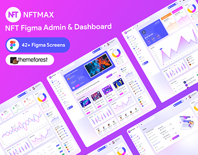 NFTMAX- NFT Admin & Dashboard Figma Template