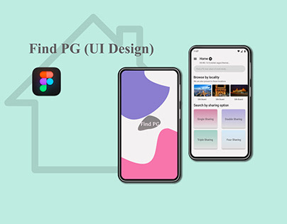 Find PG (Mobile UI Design)