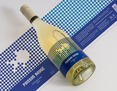 Poisson Rouge Wine Label Design
