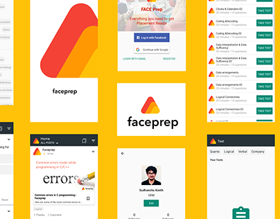 faceprep App UI