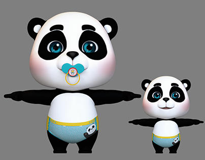 panda family FOR ANIMATION AND Kids rhyme