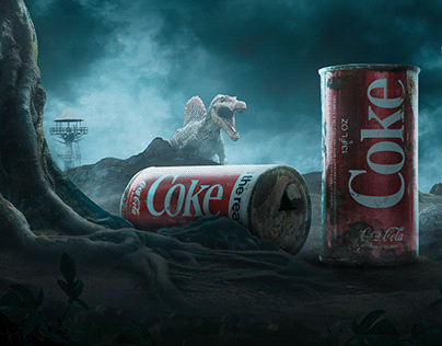 The Lost coca-cola - Photo Manipulation