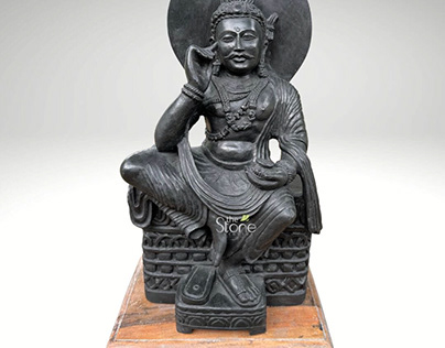 Maitreya Gandhara Statue 24″