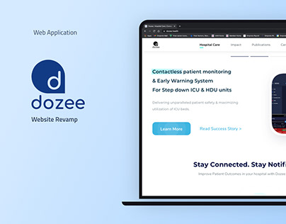 Dozee Website revamp