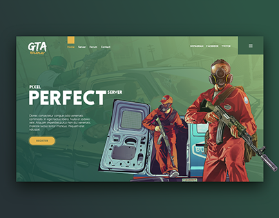 GTA 5 Roleplay Template #2 on Behance