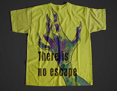 No Scape t-shirt design.