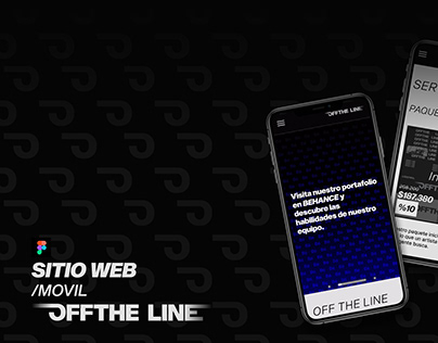 Project thumbnail - OFFTHE LINE | Sitio web móvil y escritorio
