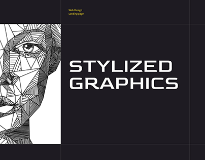 Stylized Graphics | Landing page