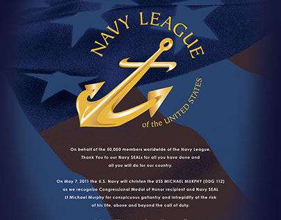 Ad for Navy League