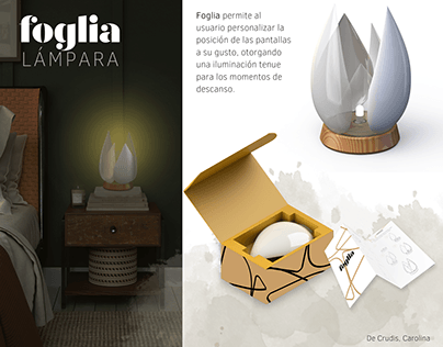 Foglia Lámpara RTA | Diseño Industrial III