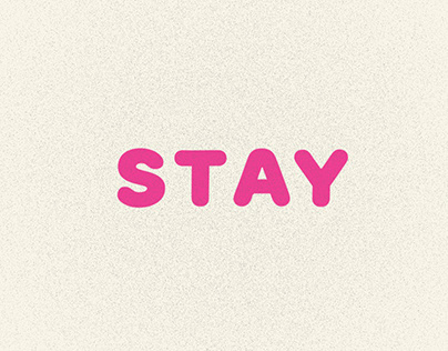 Stay Safe - Text animation