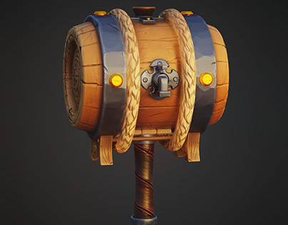 Stylized Hammer-Barrel
