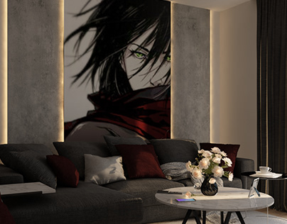 Livingroom design (Otaku)