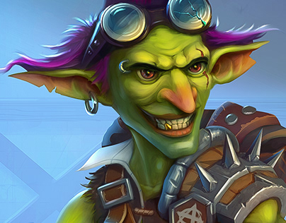 GOBLIN-SAPPER Hearthstone fanart