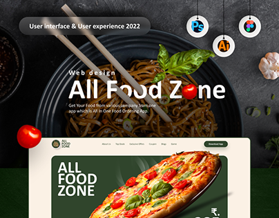 All Food Zone - Affiliate Mobile App and Website