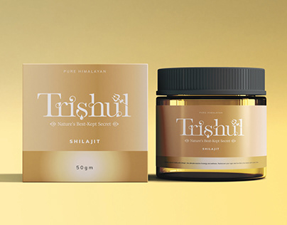Brand Identity for Himalayan Shilajit Brand Trishul