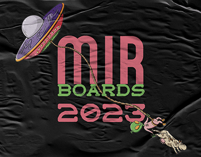 Разработка принта для вейкборда Jam | Mirboards 2023