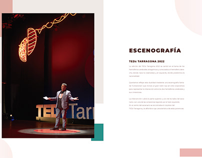 Escenografía TEDx Tarragona