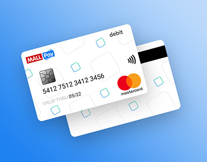 Credit Card Mall Pay Concept