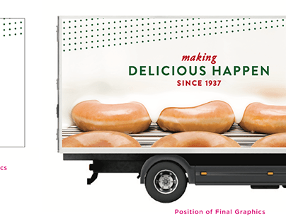 Krispy Kreme - Truck Design