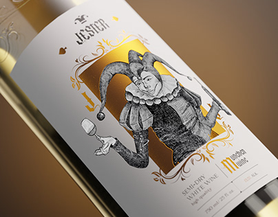 JESTER | Wine Label Packaging Design
