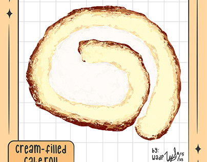 Cream-Filled Cake Roll