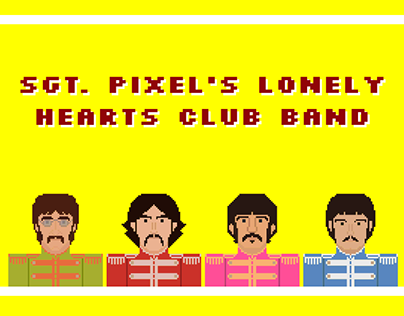 Sgt. Pepper's lonely hearts Club Band | PIXEL ART