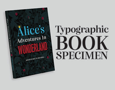 Typographic Book Specimen