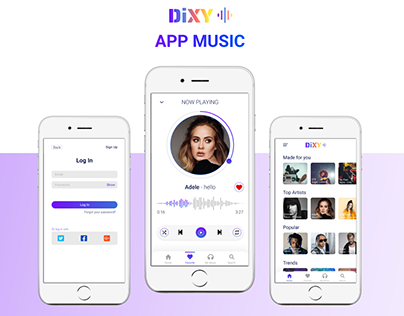 DiXY App music