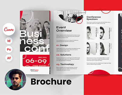Business Brochure Design | Canva Flyer Cards Etc