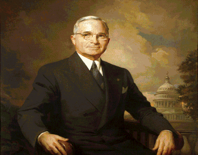 33.) Harry S. Truman (1945-1953) (Democrat)