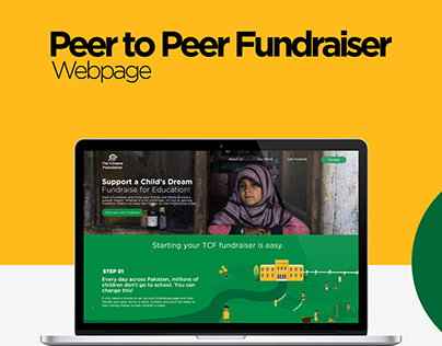 Peer to Peer Fundraiser Web portal
