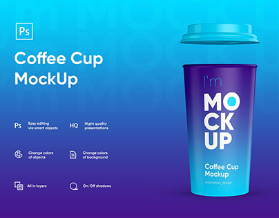 Free Coffee Cup Mockup Set