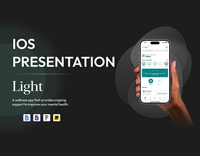 iOS Presentation - Light (Mental Health App)