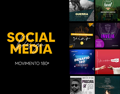 Culto de Jovens - Social Media - Movimento 180