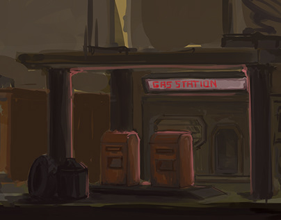 Project thumbnail - Gas station