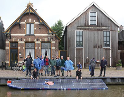 Solar-Powered Boat - The Netherlands