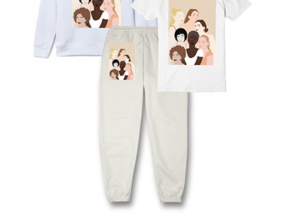 T-shirts Sweaters Pants with illustrations