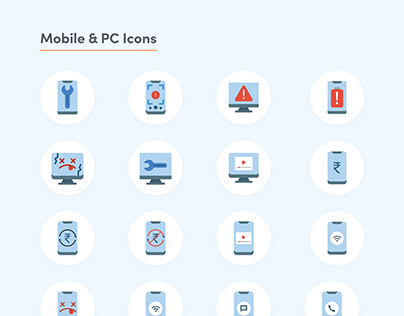 20 Free Smartphone & PC SVG Icons Pack