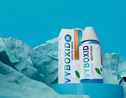 Vyboxid Design for a mouthwash product
