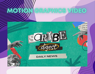 Motion graphics video : Daily News