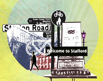 Welcome to Stafford - Travel Poster