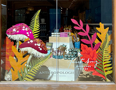 Anthropologie 2021 Fall Display