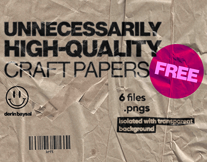 6 Free Craft Paper Textures Pack